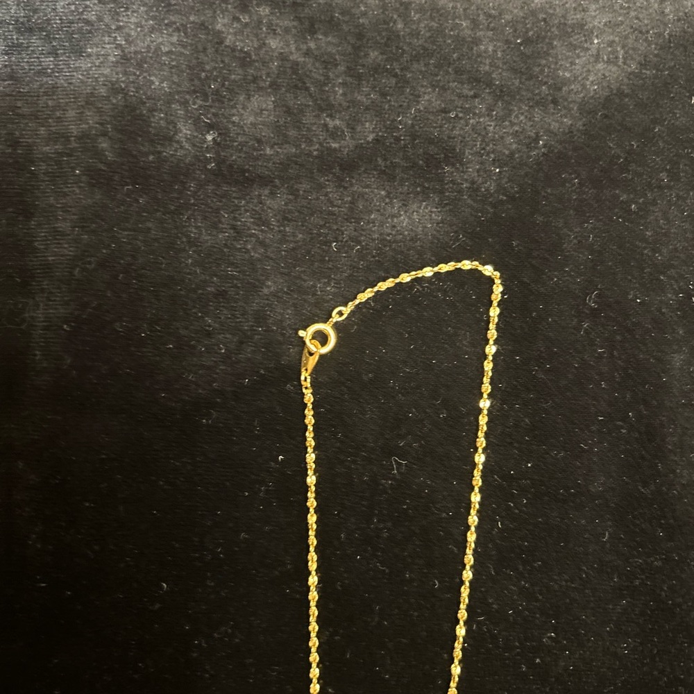 Delicate Gold Dipped Leaf Necklace - image 7